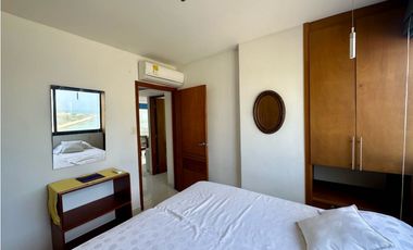 VENDO EN CARTAGENA APARTAMENTO FRENTE AL MAR EN B/GRANDE VISTA AL MAR