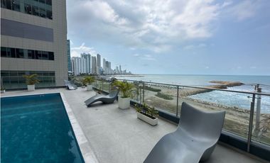 VENDO EN CARTAGENA APARTAMENTO FRENTE AL MAR EN B/GRANDE VISTA AL MAR