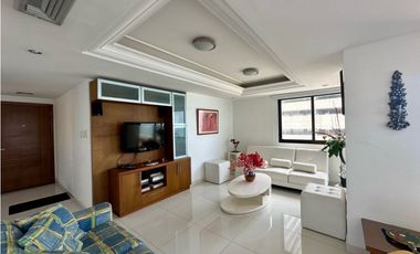 VENDO EN CARTAGENA APARTAMENTO FRENTE AL MAR EN B/GRANDE VISTA AL MAR