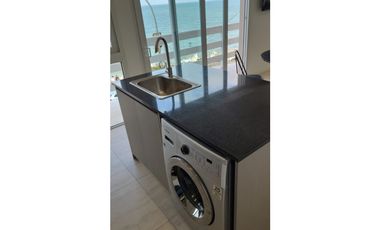 ALQUILER 12 MESES - Depto 3 amb, balcon al mar + cochera - La Perla
