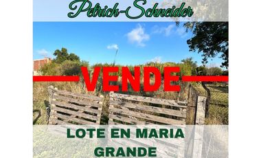 Se vende Lote amplio en Maria Grande
