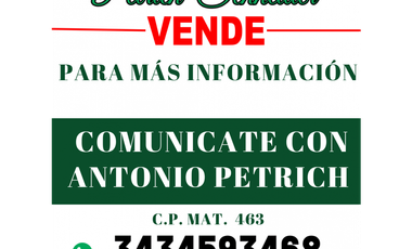 Se venden 2 lotes en Maria Grande, Entre Ríos.