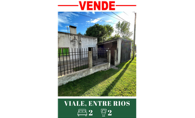 Se vende casa en Viale, Entre Ríos