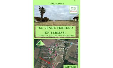 Se Vende Terreno en Termas de María Grande, Entre Ríos