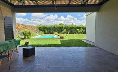 Alquiler Canning Barrio Cerrado Hermosa Casa de 3 dormitorios Garleria y Pileta