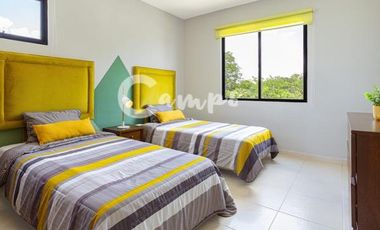 Casa de 2 pisos y 2 recamaras en Ciudad Caucel Merida  Entrega Inmediata