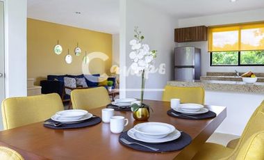 Casa de 2 pisos y 2 recamaras en Ciudad Caucel Merida  Entrega Inmediata