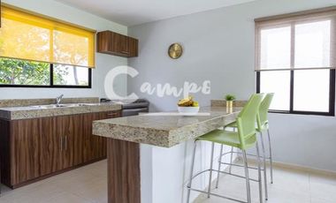 Casa de 2 pisos y 2 recamaras en Ciudad Caucel Merida  Entrega Inmediata