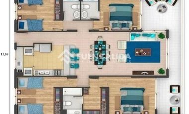 Departamento en Venta en Condominio Altavista