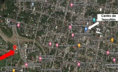 Edificio en venta en San Sebastian, Tepoztlán, Morelos