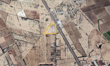 TERRENO COMERCIAL EN VENTA, EJIDO MANILA, GÓMEZ PALACIO DGO