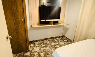 DEPARTAMENTO EQUIPADO CON 2 HABITACIONES 1 BAÑO