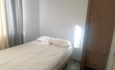 DEPARTAMENTO EQUIPADO CON 2 HABITACIONES 1 BAÑO