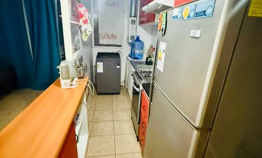 DEPARTAMENTO EQUIPADO CON 2 HABITACIONES 1 BAÑO