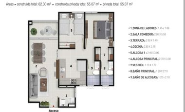 Apto En Venta Ciudad Country Ciruelo