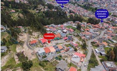 Terreno de venta en Azogues a 100m de la Autopista ingreso a Zhigzhiquin