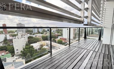 Alquiler monoambiente con balcón en Wilde