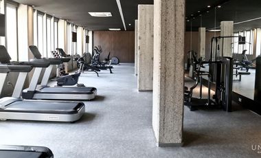 Loft  de 47 mts vivienda u oficina, vista al puerto con cochera. Distrito Quartier, Retiro.