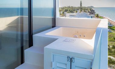 ÚLTIMO DEPARTAMENTO EN BLANCAMAR, FRENTE AL MAR EN TELCHAC PUERTO