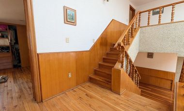 RESIDENCIA EN CUICUILCO: 5 RECÁMARAS, 4 AUTOS Y SEGURIDAD