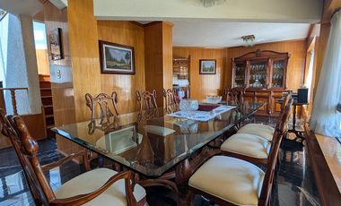 RESIDENCIA EN CUICUILCO: 5 RECÁMARAS, 4 AUTOS Y SEGURIDAD