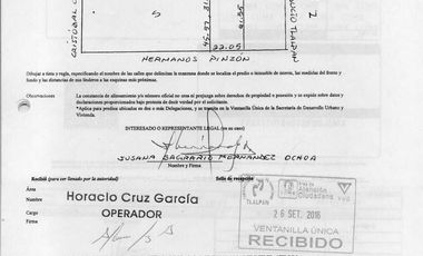 Estupendo Terreno en Venta en Tlalpan