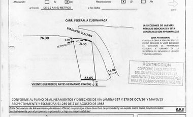 Estupendo Terreno en Venta en Tlalpan