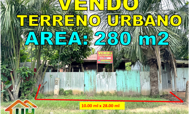 00702 - VENDO TERRENO URBANO EN PUCALLPA - A.T 280 M2