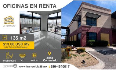 Oficina en renta en Juárez