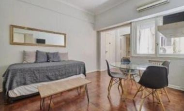 EXCELENTE DOS AMBIENTES AMOBLADO RECOLETA