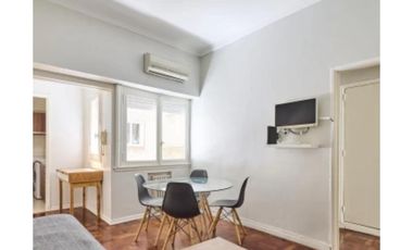 EXCELENTE DOS AMBIENTES AMOBLADO RECOLETA