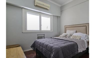 EXCELENTE DOS AMBIENTES AMOBLADO RECOLETA