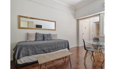 EXCELENTE DOS AMBIENTES AMOBLADO RECOLETA