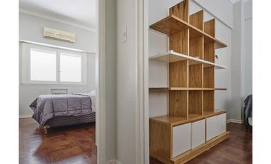 EXCELENTE DOS AMBIENTES AMOBLADO RECOLETA