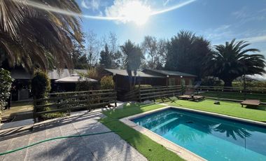 ¡Oportunidad Casa +Terreno Agrícola De 2 Hectáreas en Paine!