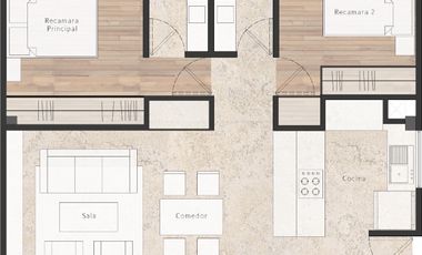 Departamento Nuevo  La Romana, Tlalnepantla