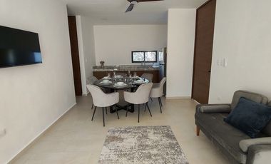 Departamento nuevo en renta amueblado y equipado  Privada Zennova, Dzitya