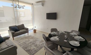 Departamento nuevo en renta amueblado y equipado  Privada Zennova, Dzitya