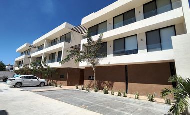 Departamento nuevo en renta amueblado y equipado  Privada Zennova, Dzitya