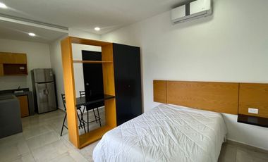 DEPARTAMENTO EN RENTA, LOFT AMUEBLADO. CARMEN, CAMPECHE.