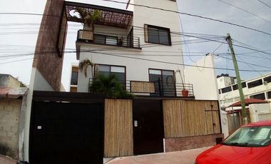 DEPARTAMENTO AMUEBLADO EN RENTA. CARMEN, CAMPECHE