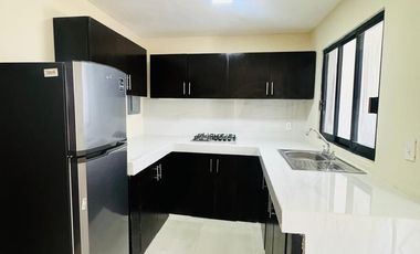 DEPARTAMENTO AMUEBLADO EN RENTA. AV BALLENA. CARMEN, CAMPECHE.