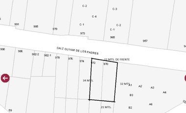 VENTA TERRENO EN OLIVAR DE LOSPADRES