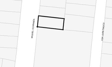 VENTA TERRENO EN MERCED GÓMEZ