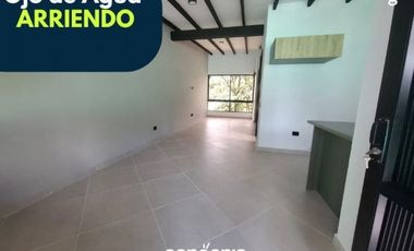 Apartaestudio en arriendo- Ojo de agua