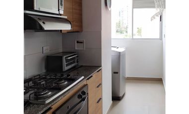 Apartaestudio para la renta amoblada en el Poblado, piso 13