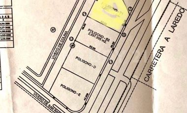 TERRENO EN RENTA EN CIENEGA DE FLORES RUMBO A LAREDO