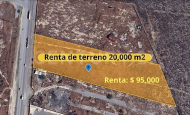 TERRENO EN RENTA EN CIENEGA DE FLORES, NUEVO LEON
