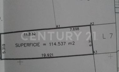 TERRENO EN RENTA EN PUENLA DE 154 MT2 EN SANTA CRUZ BUENA VISTA ZAVALETA