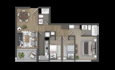 Departamento en arriendo en TALCAHUANO